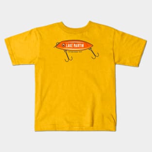 Lake Martin Fishing Lure Kids T-Shirt